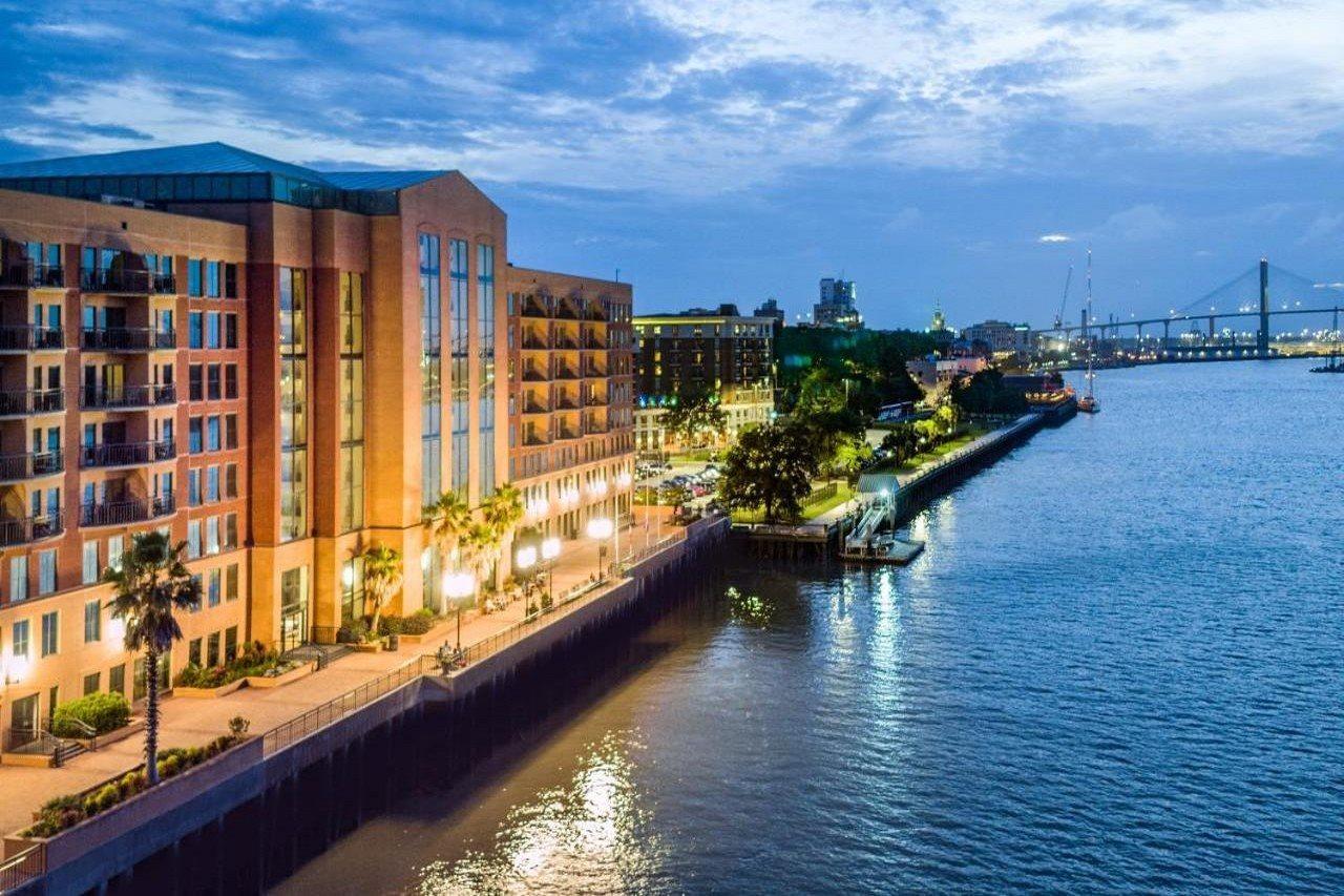 แมริออท ซาแวนนาห์ ริเวอร์ฟรอนต์ Hotel ซาวานนาห์ ภายนอก รูปภาพ